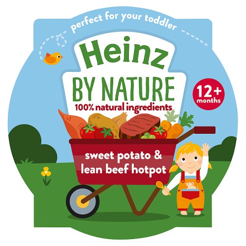 Heinz Sweet Potato & Lean Beef Hotpot Tray 1+ Years 200g pack shot