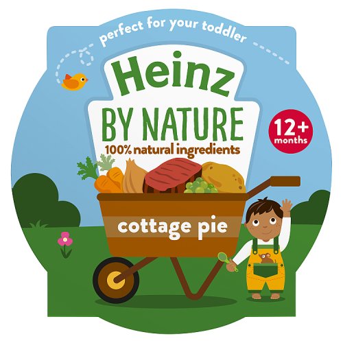 Heinz By Nature Cottage Pie Tray 1+ Years 200g pack shot