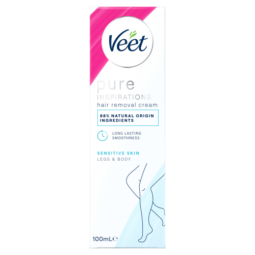 Veet Cream Sensitive 100ml pack shot