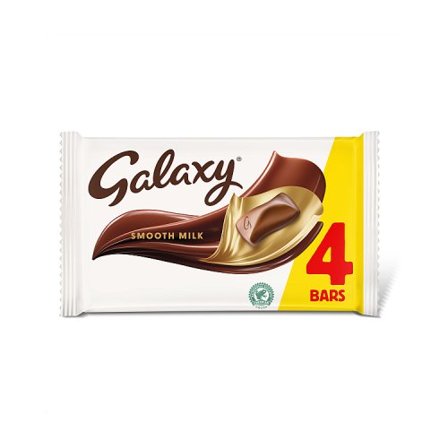 Galaxy Milk Std 4pk (4 x 42g) pack shot