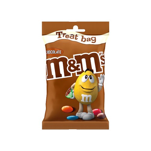 M&Ms Treat Bag Chocolate 82g pack shot