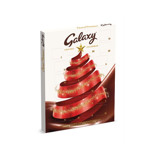 Galaxy Advent Calendar 110g pack shot
