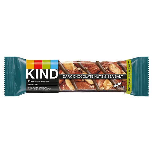 Kind Protein Bar Dark Chocolate & Nuts & Sea Salt 40g pack shot