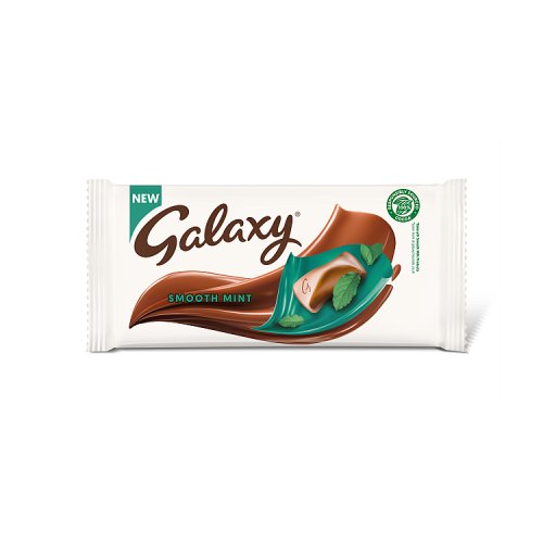 Galaxy Block Mint Large 110g pack shot