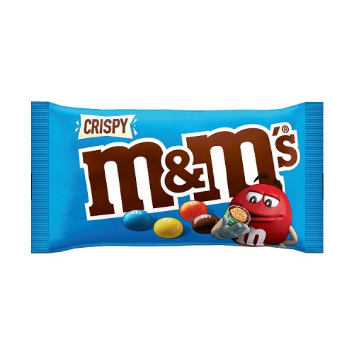 M&Ms Std Bag Crispy 36g pack shot