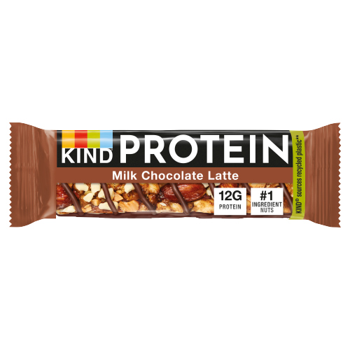 Kind Protein Milk Chocolate Latte 50g pack shot