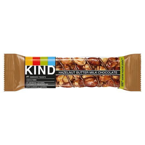 Kind Protein Bar Hazelnut Butter Milk Chocolate 40g pack shot
