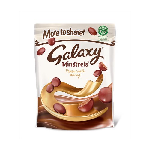 Galaxy Minstrels More To Share Pouch 195g pack shot