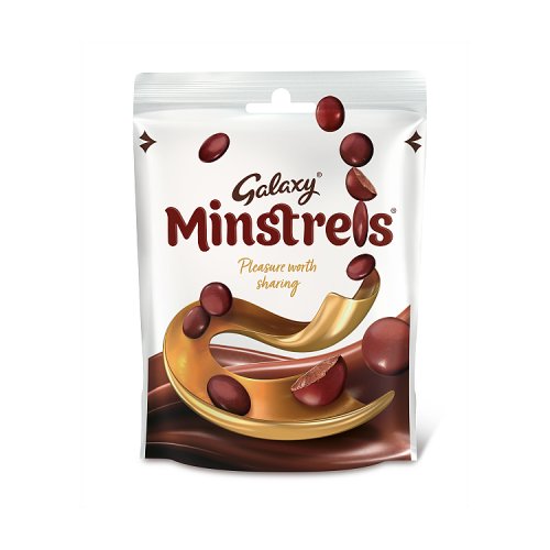 Galaxy Minstrels Pouch Bag 118g pack shot