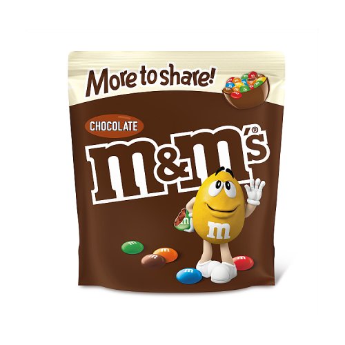M&Ms Chocolate More To Share Pouch 200g pack shot