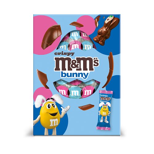 M&Ms Bunny Large Egg 149g pack shot
