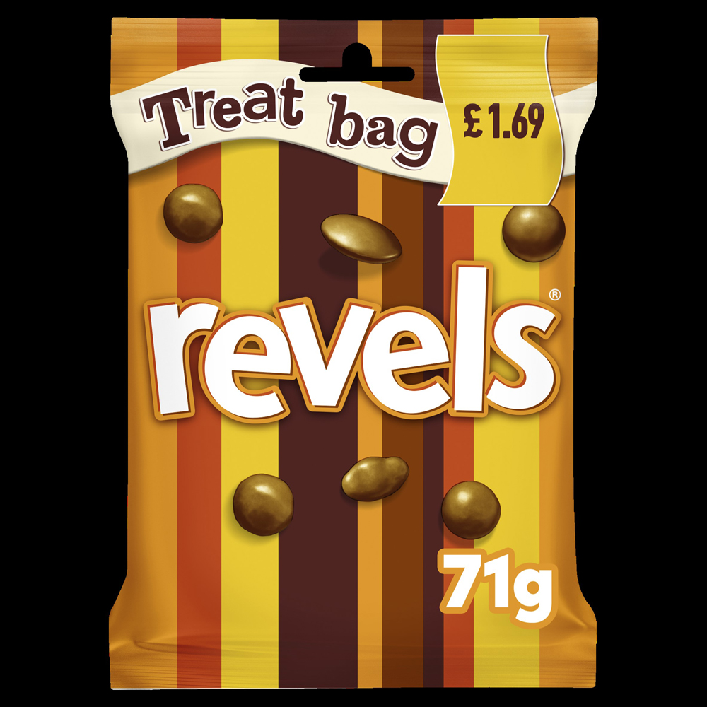 Revels Treat Bag 71g PMP pack shot