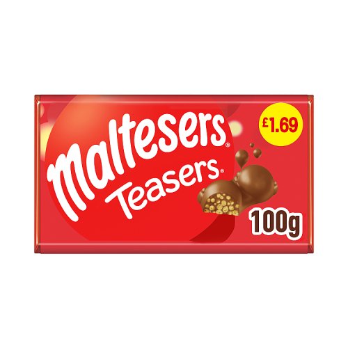 Maltesers Teasers Large Block PM £1.69 100g pack shot