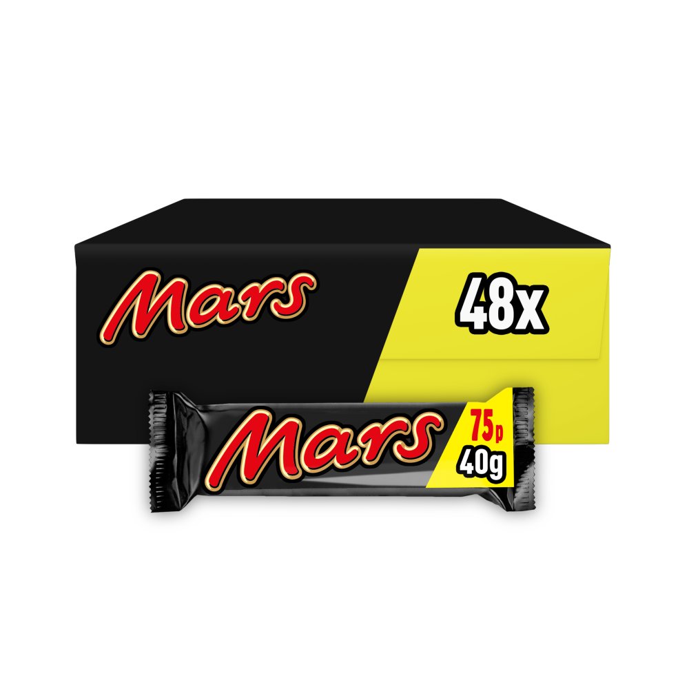 Mars Single Bar 40g PMP pack shot