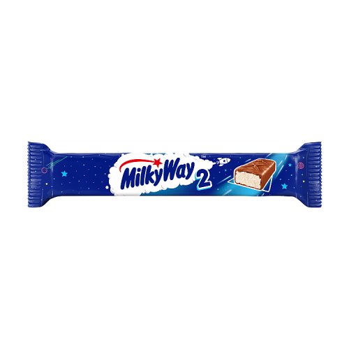 Milky Way Chocolate Bar 2pk (2 x 21.5g) pack shot