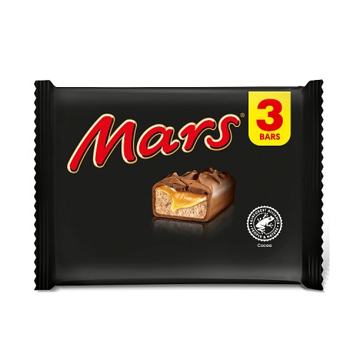 Mars Chocolate Bars Multipack 3pk (3 x 40g) pack shot