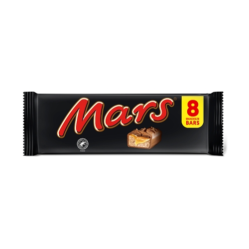 Mars Snack Size 8pk (8 x 34.5g) pack shot