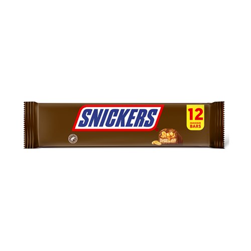 Snickers 12pk (12 x 34.5g) pack shot
