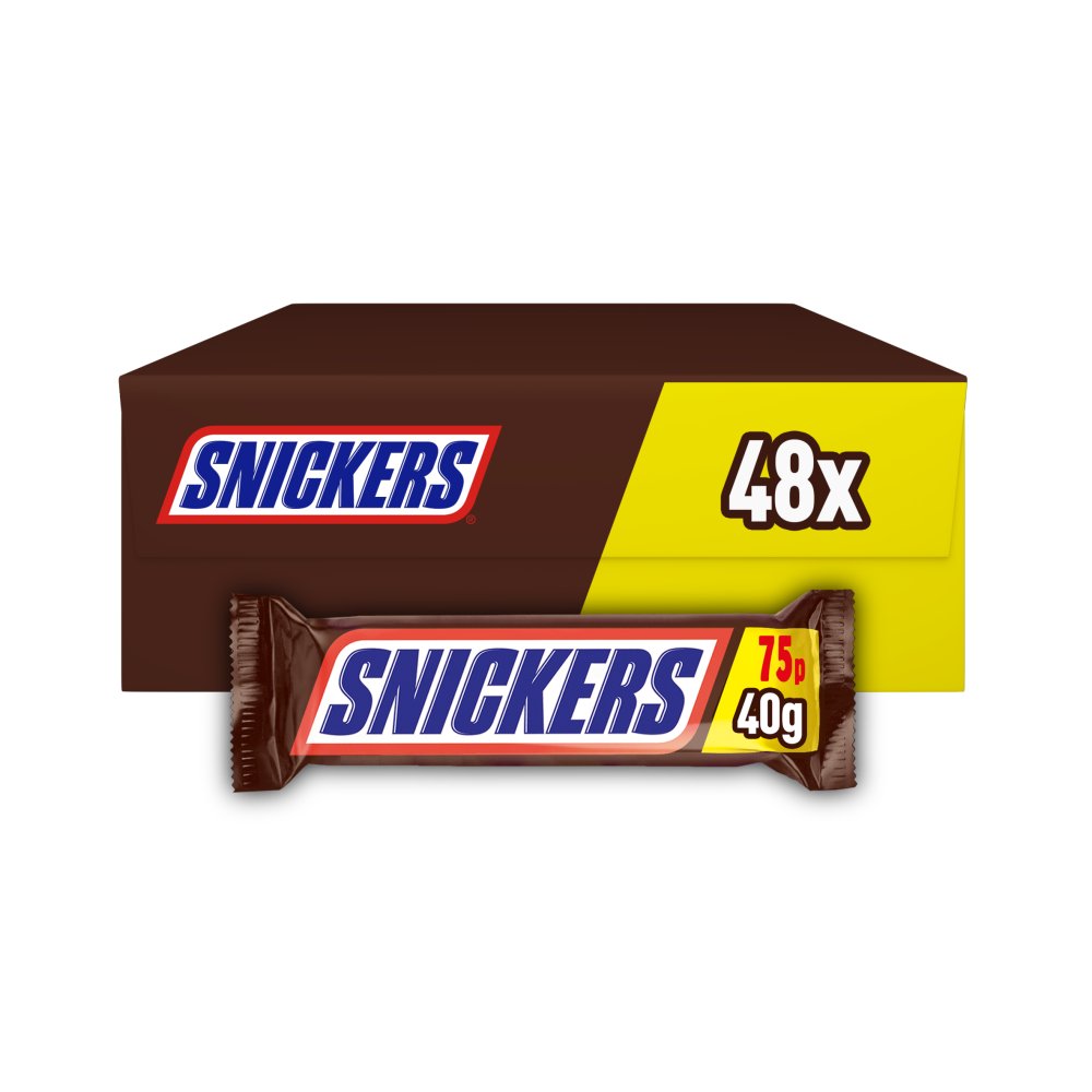 Snickers Single Bar 40g PMP pack shot
