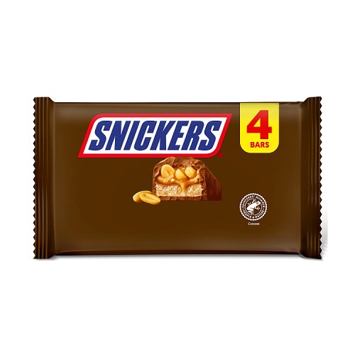 Snickers 4pk (4 x 40g) pack shot