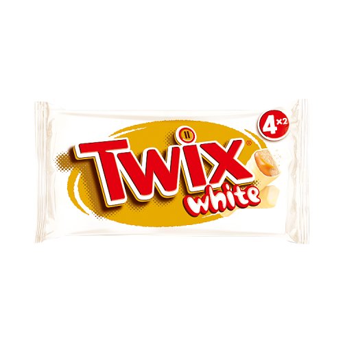 Twix White Fingers 4pk (4 x 46g) pack shot