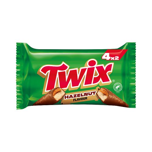 Twix Hazelnut 4pk 184g pack shot