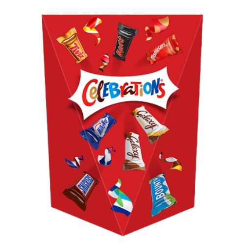 Celebrations Pop Box 163g pack shot