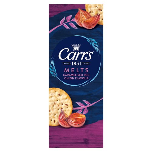 Carrs Melts Caramelised Red Onion 150g pack shot