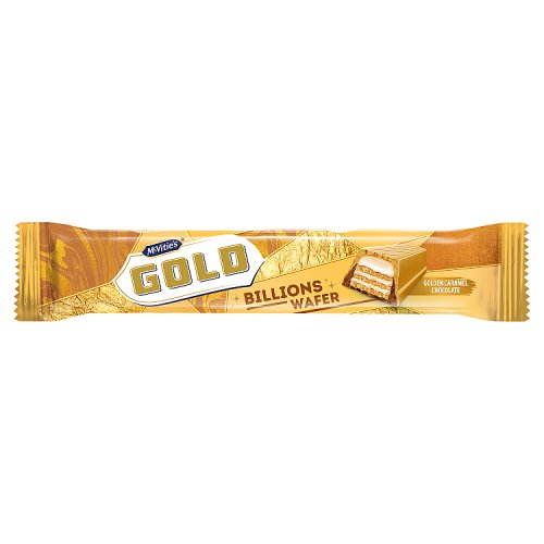 McVities Gold Billions Wafer 39.5g pack shot