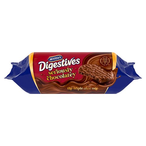 McVities Seriously Chocolate Digestive 232g pack shot