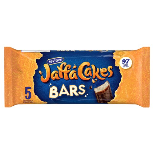McVities Jaffa Original Cake Bar 5pk pack shot