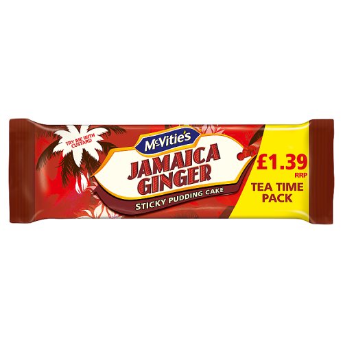 McVities Jamaica Ginger Cake 237g PM £1.39 pack shot