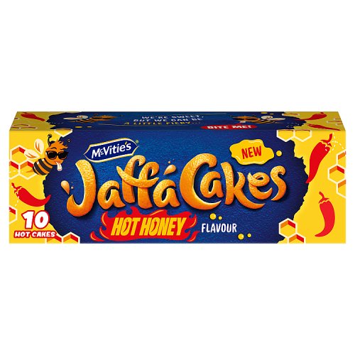 McVities Jaffa Cakes Hot Honey 110g pack shot