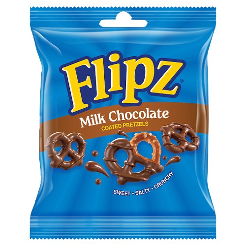 Flipz Milk Chocolate 39g pack shot