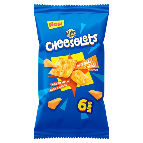 Jacobs Cheeselets 6pk (6 x 24.5g) pack shot