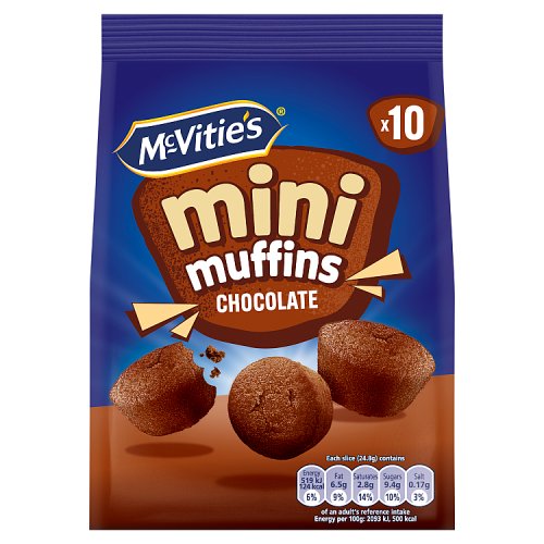 McVities Mini Chocolate Cake 100g pack shot