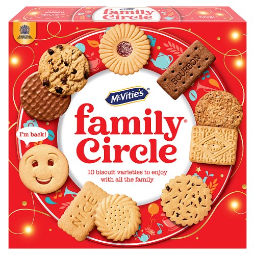 McVities Family Circle 400g pack shot
