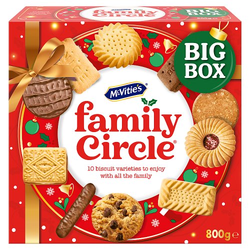 McVities Family Circle 800g pack shot