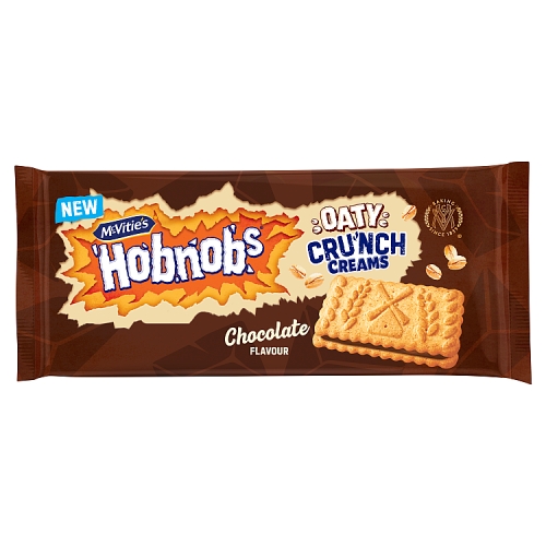 McVities Hobnob Oaty Milk Choc Cream 100g pack shot