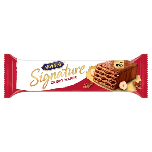 McVities Signature Crispy Wafer 45g PMP pack shot