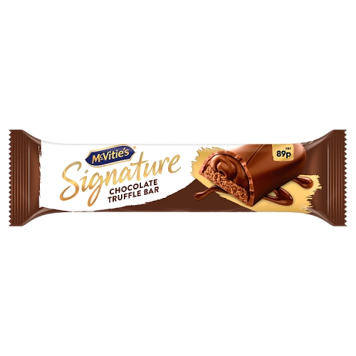 McVities Signature Choc Truffle Bar 35g PMP pack shot