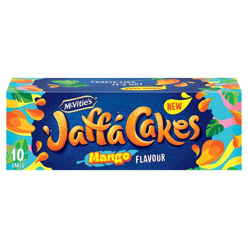 McVities Jaffa Cakes Mango 10g pack shot