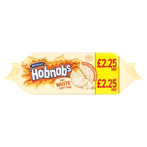 McVities White Hobnobs PM £2.25 232g pack shot