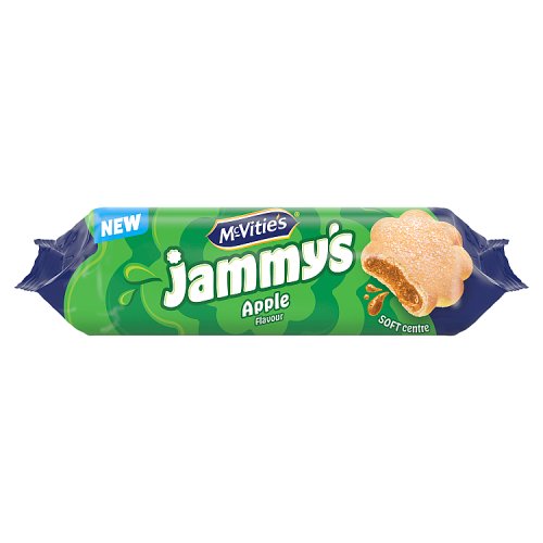 McVities Jammys Apple 136.5g pack shot