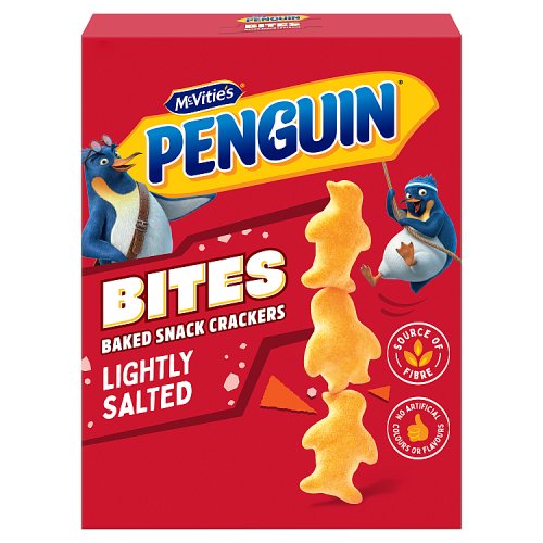Penguin Bites Lightly Salted 125g pack shot