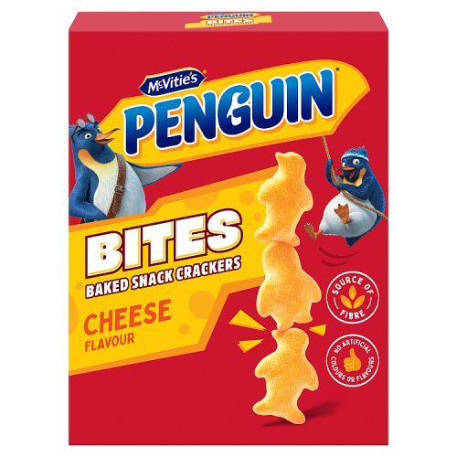 Penguin Bites Cheese 125g pack shot