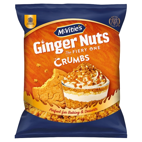 McVities Ginger Nut Crumbs 500g pack shot