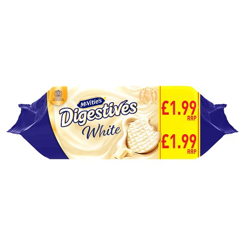 McVities White Digestives PM £1.99 232g pack shot