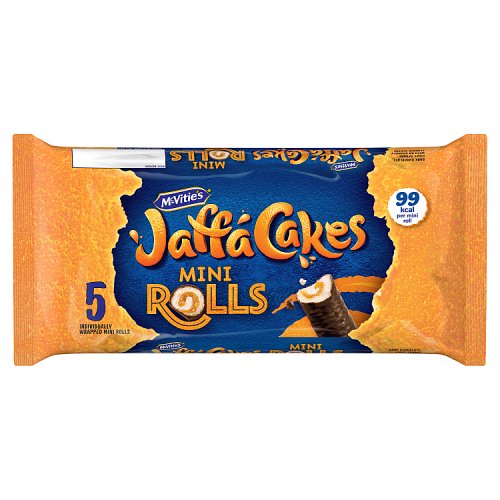 McVities Jaffa Mini Rolls 5pk pack shot