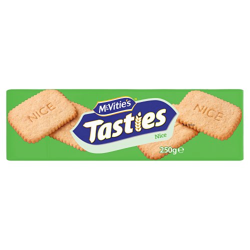 McVities Tasties Nice 250g pack shot